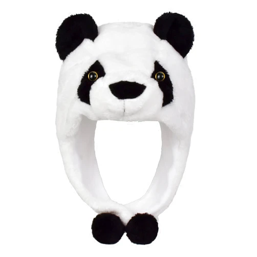 Lacheln Animal Plush Hats for Boys Girls Women Men Halloween Party Costume Winter Soft Warm Funny Beanies for Teen Adult
