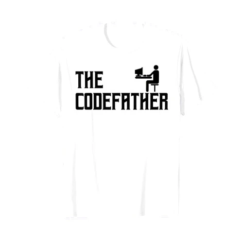 Developer Coding Coder PC Gift Ideas The Codefather Coding Coder Developer Computer Nerd Gift T-Shirt