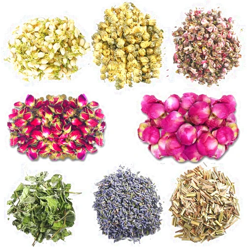 MIUPOO Dried Flowers, Soap Making of Dry Flower, Soap Herbal Bath Set for DIY Lip Gloss,Soap, Candle Making,Including Rose Buds, Lavender, Jasmine, Chrysanthemum, Lemongrass, Mint, Peony, Peach Blossom