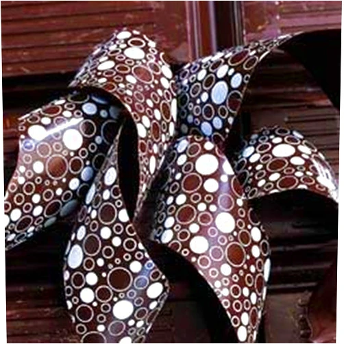 Bakers EZ way Chocolate Transfer Sheet: White Bubbles 2 Sheets