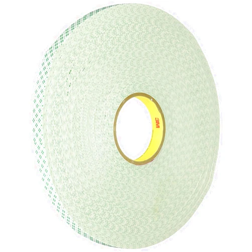 3M 4032 Natural Polyurethane Double Coated Foam Tape, 1
