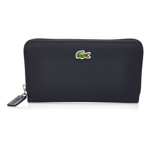 Lacoste Women's L.12 Concept Petit Pique 12 Card Zip Wallet