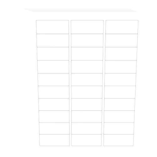 L LIKED Printable Address Labels, 1