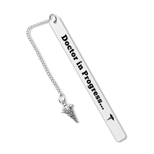 Dabihu Doctor to Be Gifts Bookmark Gifts for Med Student Future Doctor Gifts Medical School Graduation Gifts New Doctor Bookmark Gifts Reading Lovers Gifts Inspirational Gift Doctor in Progress Gifts