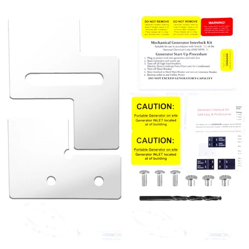 Sekelo Generator Interlock Kit for Siemens and Murray 100 Amp Panels, 7/8