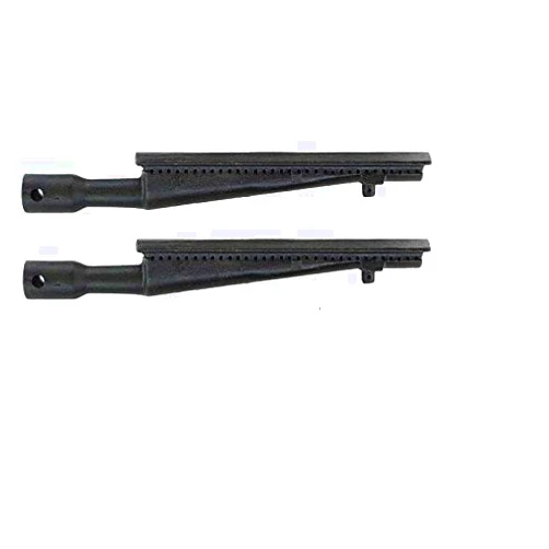 Grill Parts Zone 2 Pack Cast Iron Burner Replacement for Select Brinkmann 2500 Pro Series, Charmglow 2700, 810-7500-S, Kenmore, Grand Gourmet and Perfect Glo PG-40300, PG-40400S Gas Grill Models
