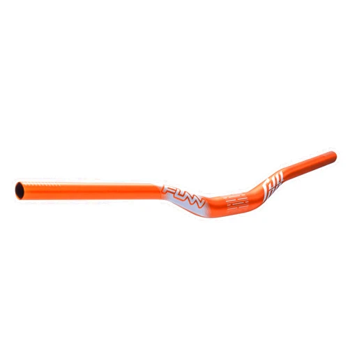 Funn Full On Mountain Bike Handlebar with Bar Clamp 31.8mm and Width 785mm, Tough and Lightweight Alloy Riser Handlebar for MTB, BMX and Road Bike, Rise 30mm MTB Handlebar (Orange)