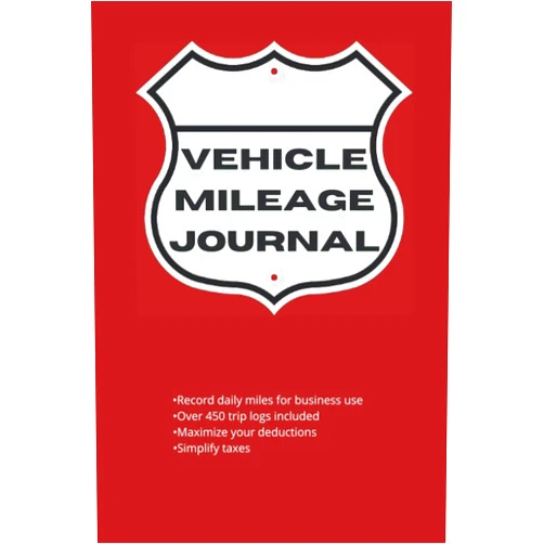 Eleven11 Emporium Prints Vehicle Mileage Journal: 400+ trip Logs for Tracking Business or Rideshare and Delievery App Mileage