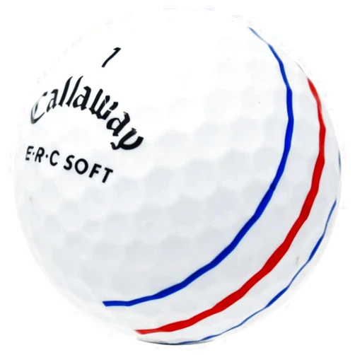 LostGolfBalls.com LostGolfBalls Recycled & Used ERC Golf Balls for Callaway Golf Balls, ERC Soft Model, Near Mint Condition, AAAA Quality for Callaway Golf Balls