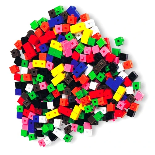 hand2mind Centimeter Cubes, Math Linking Cubes, Plastic Cubes, Snap Blocks, Color Sorting, Connecting Cubes, Math Manipulatives, Counting Cubes for Kids Math, Math Cubes, Math Counters (Set of 1000)