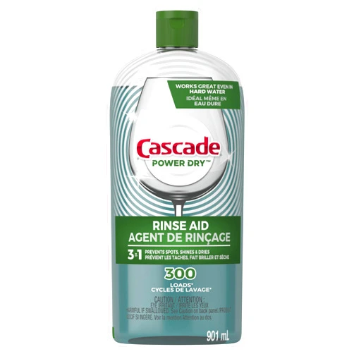 Cascade Platinum Power Dry Dishwasher Rinse Aid, 30.5 fl oz