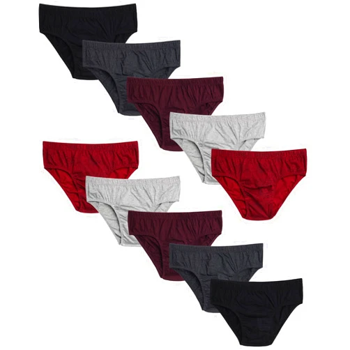 Van Heusen Men's Briefs - 10 Pack Performance Low Rise Briefs with Contour Pouch - Comfort Stretch Underwear for Men (S-XL)