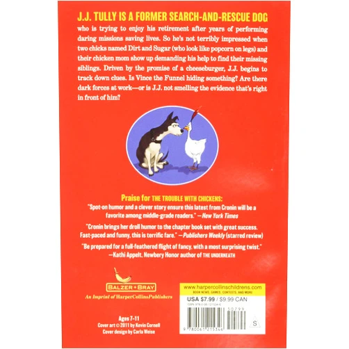 Doreen Cronin,Kevin Cornell The Trouble with Chickens: A J.J. Tully Mystery
