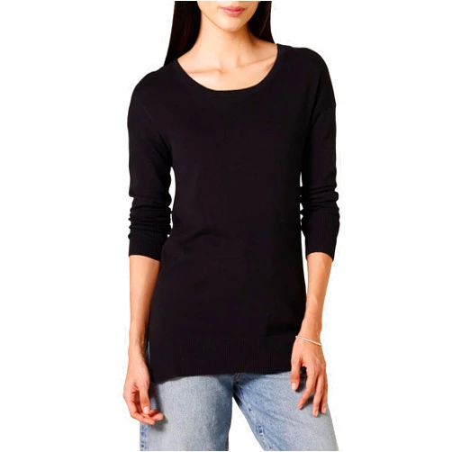 Amazon Essentials Women's Lightweight Long-Sleeve Scoop-Neck Tunic Sweater (Available in Plus Size)
