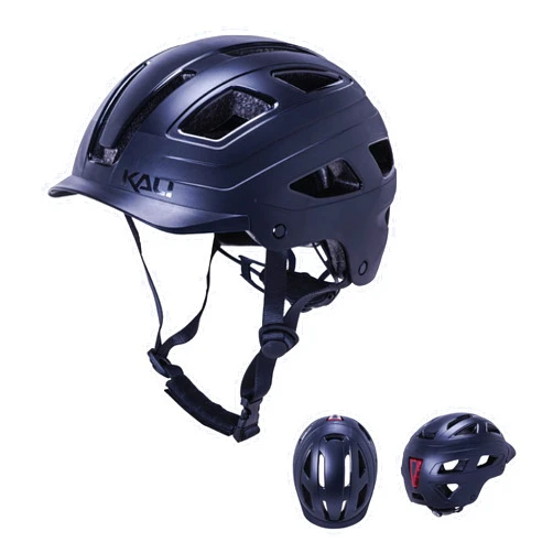 Kali Protectives Cruz Bike Helmet - Lightweight and Adjustable with Ventilation and Eye Protection Visor - Easy Adjustment Buckle for Men and Women - Urban Cycling Helmet for Kids and Adults