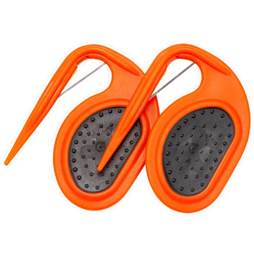 HUIRUSO 2pcs Knotting Comb for Cats Dogs,Pet Dematting Comb for Dogs,Cat Comb Dog Comb,Cat Hair Knot Remover Pet Grooming Combs Brush (Orange)