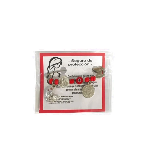 Generic Evil Eye Jewelry for Women - Red Protection Pin - Unique Gift Idea - Evil Eye Pin Red String Amulet for Good Luck and Energy Fits Stroller and Blanket