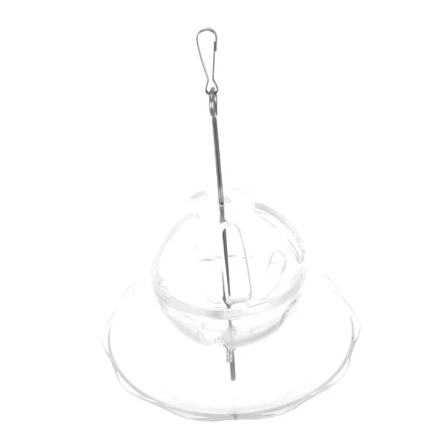 BESPORTBLE Parrot Feeder Bird Cage Feeder Bird Toy Parakeet Toys Bird Cage Toys Parrot Forager Feeder Bird Food Container Poultry Feeder Balls for Bird Cage Poultry Feed Ball Transparent Abs