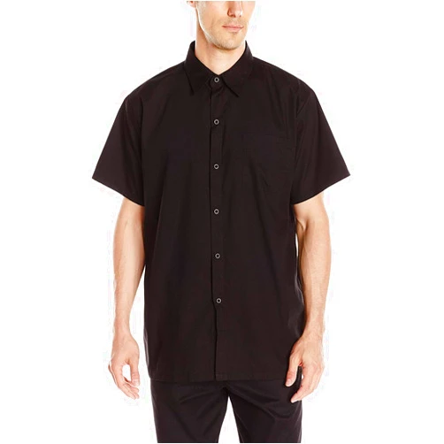 Chef Code Mens Kitchen Basic Cook ShirtUniform Cook Shirt