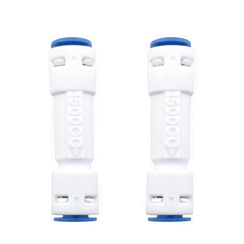 DGZZI 1500CC Flow Restrictor 2PCS 1/4