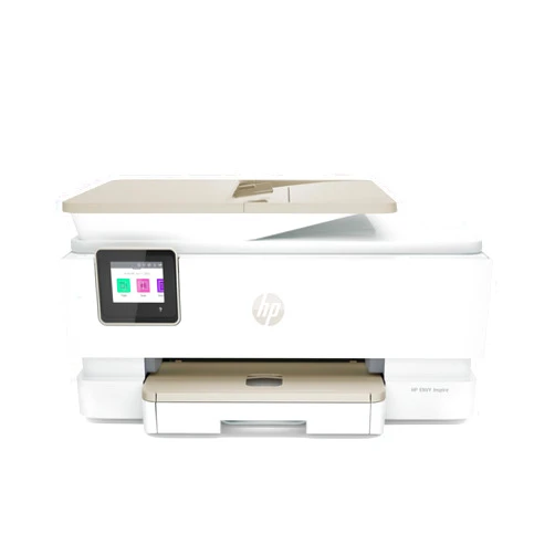 HP ENVY Inspire 7955e Wireless Color Inkjet Printer, Print, scan, copy, Easy setup, Mobile printing, Best-for home, Instant Ink with HP+,White