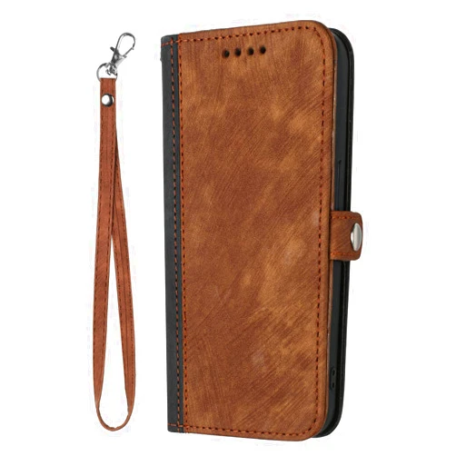 BEENTRYS Flip Case for Samsung Galaxy J330 / J3 2017 / J3 Pro 2017 EU Case,Folio Wallet Card Slots Holder Kickstand Magnetic Closure Durable PU Leather TPU Shockproof Protective Phone Cover-Coffee