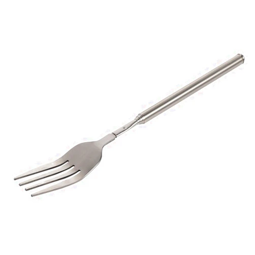 ORULA Telescopic Fork,Extendable Fork,Extending Fork,64cm Long Stainless Steel Retractable Fork Extendable Dinner Fruit Dessert Fork 8.7~25.4in