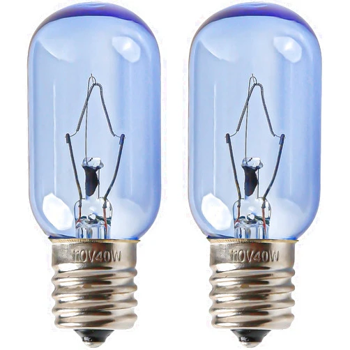 Seentech UGRADED 297048600 241552802 Refrigerator Light Bulb 40W T8 E17 for Frigidaire Kenmore Whirlpool KitchenAid Electrolux - Replace 241552802 AP3770086 AP3867287 AH976993 EA1149215 (Pack 2)