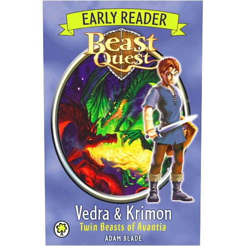 Adam Blade Vedra & Krimon Twin Beasts of Avantia (Beast Quest Early Reader Book 1)