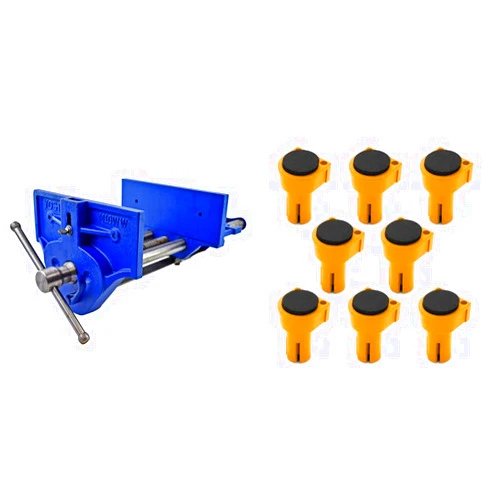 Yost Tools Yost Vises M10WW Rapid Action Woodworking Vise + Bench Dog Accessory Set