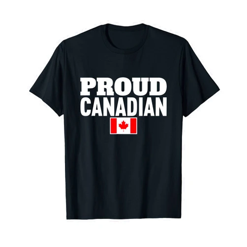 Canadian Roots Pride Canada Ancestry Gifts Proud Canadian Flag Canada T-Shirt