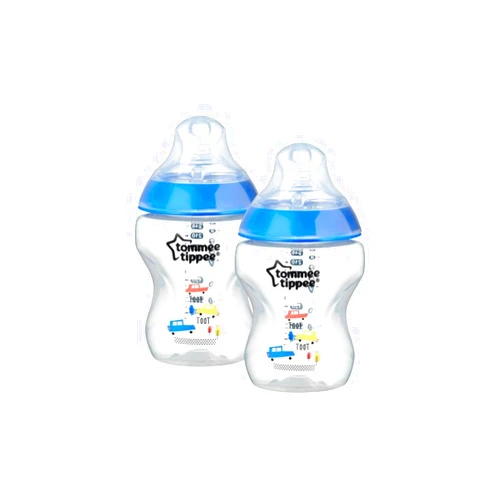 Tommee Tippee Baby Bottle Closer to Nature 2 X 260Ml Pp Decorated Bottle - [4