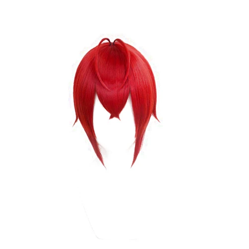 Magic acgn short hairstyle red Anime Wig Costume Character Cosplay Wig