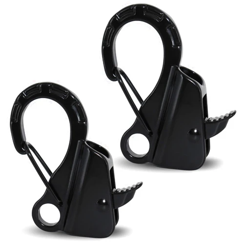 JYINCPED Boat Anchor Hook Sliding Hook,Easy to Use Knotless Anchor System with Quick Release,Stainless Steel Boat Anchor Hook Clips for 3/8