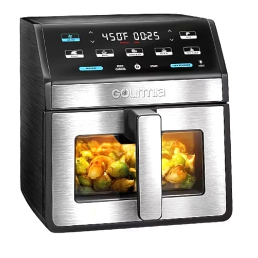 Gourmia GOURMIA Digital Air Fryer, 7.5 Liter with Window and Light, Mod. GAF858