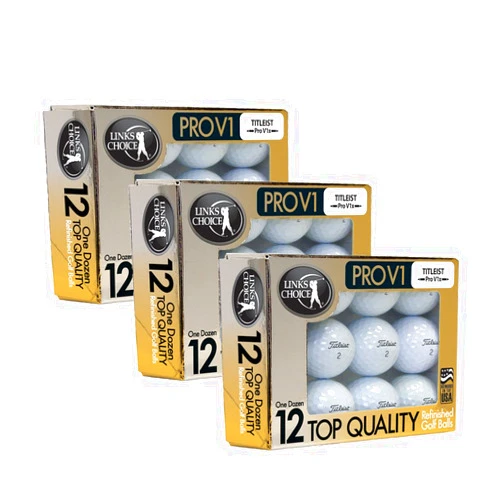 Titleist 36 Pro V1x Used Golf Balls/Mint Refinished AAAAA / (Packaging May Vary)