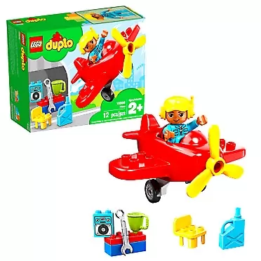 LEGO DUPLO Town Plane 10908 Building Blocks (12 Pieces)