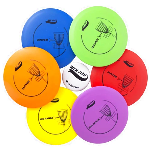 WEN JIAN Disc Golf Set, Disc Golf Starter Set