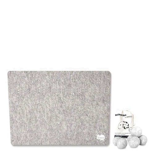 OHOCO Wool Dryer Balls and Wool Pressing Mat for Quilting 17
