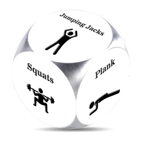 Bicfuiot Gym Gifts for Men Workout Fitness Gifts for Gym Rats Women Men Cool Fitness Lovers Stocking Stuffers Funny Exercise Gift Equipment Home Workout Accessories Gear Decision Dice