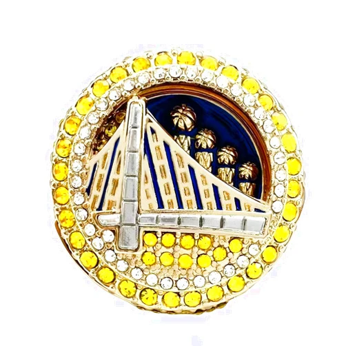 DOGANGYN 2022 Golden State Championship Rings ca Basketball National Champion Rings with Wooden Display case Fan Gift for Man Women Sport Fan