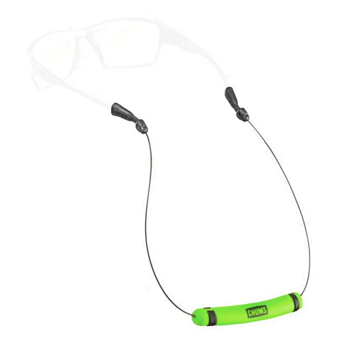 Chums Orbiter Float Eyewear Retainer - Lightweight Stainless Steel Cable Glasses Strap