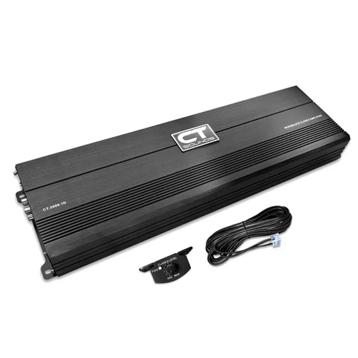 CT Sounds CT-2000.1D Compact Class D Car Audio Monoblock Amplifier, 2000 Watts RMS