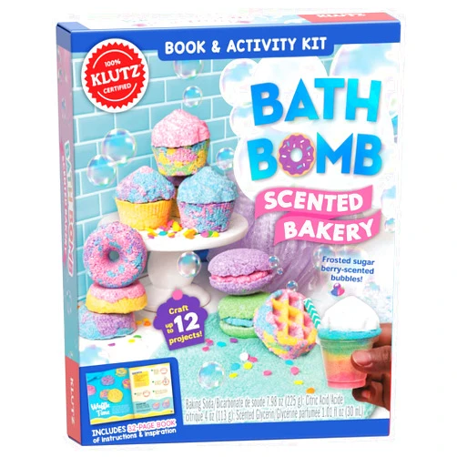 KLUTZ Bath Bomb Scented Bakery Craft Kit