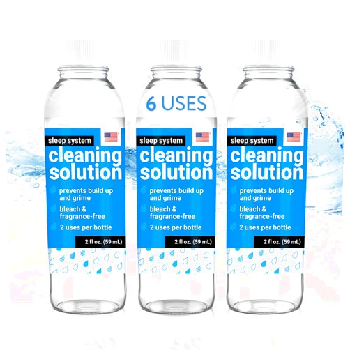 IMPRESA [6 Uses] Impresa Cleaner for Chili Sleep Systems & for Dock Pro Sleep System - Cleaning Solution for Bed Cooler System - Cleaner for Bed Cooling System - 3 Pack 2oz. Bed Cooling Pad Bottles, Total 6oz