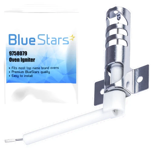 BlueStars Ultra Durable 9758079 Range Spark Igniter - Compatible with Whirlpool & Maytag Ranges - Replaces AP6013984 WP9758079 WP9758079VP