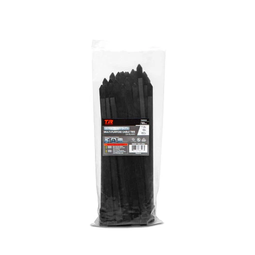 TR Industrial Ultra Heavy Duty Multi-Purpose UV Cable Ties (100-Piece), 250 lbs. Tensile Strength, 11.8