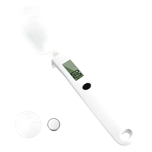 UNIWEIGH Digital Measuring Spoon Scale,High Precision Electronic Food Scale for Kitchen Gadgets and Daily Meals,300G/0.1G Gram Scale for, Home Cooks Bakers Chefs,Pet Dog Cat Ower,with Battery