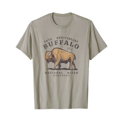 Take Me To The Buffalo River 50th Anniversary Buffalo National River Arkansas Vintage T-Shirt