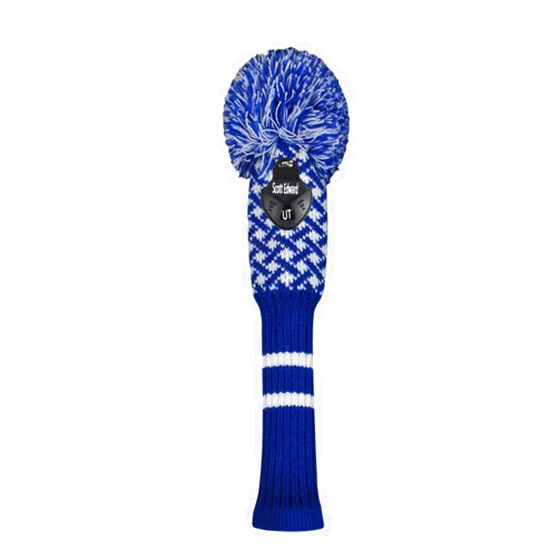 Scott Edward 1PCS Hybrid Head Cover Knit for Driver Wood Fairway Wood Hybrid with Rotating Number Tags Number Tags